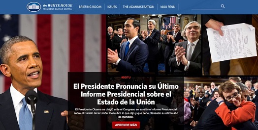 White House en Español verwijderd