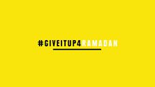 ‪#‎GiveItUp4Ramadan‬