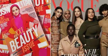 Ruba Zai en Halima Aden zorgen voor doorbraak bij Cosmo en Vogue